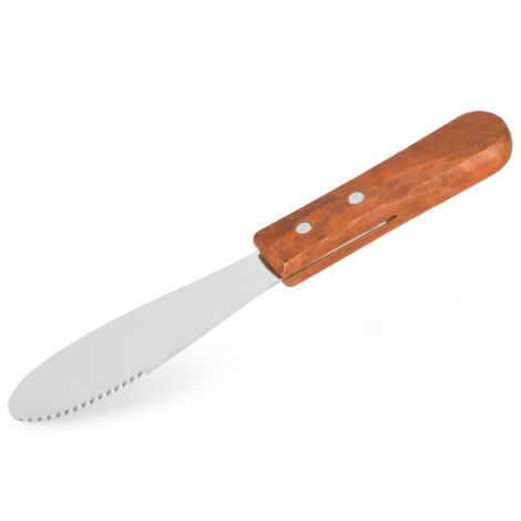 Couteau à Beurre Manche Bois L 19,7 cm - Pujadas