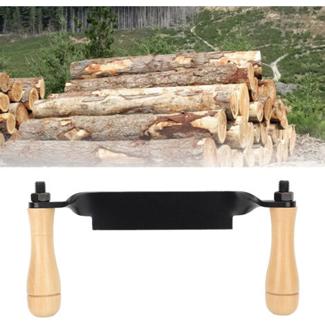 Couteau à Décorer Bois Courbé pour Sculpture sur Bois - Outil de Bricolage Manuelle avec Lame Droite pour Écorce et Bois-KZQ