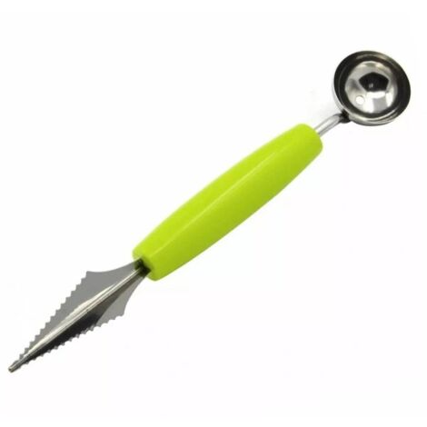 Couteau à découper les fruits multifonction, sculpture sur les fruits, boule de pastèque, boule à creuser la crème glacée, boule de cuisine, bricolage de plats froids, outils Gadgets