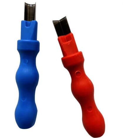 Couteau à découper Split Neon Light Angle Droit Machine De Découpe À L'arc Pointu Outil À Main Couteau Doux Bande De Silicone Accessoires Outils De Travail Du Bois 2pcs