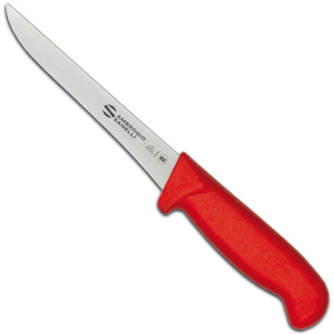 Couteau à désosser la viande SUPRA COLORE HACCP 160/300 mm - rouge