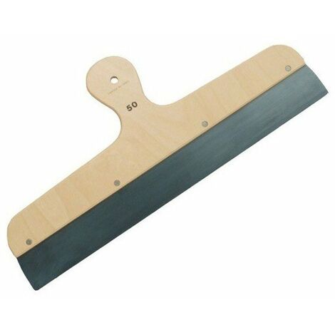 Couteau à Enduire Acier Manche Contreplaqué Largeur 35 Cm - Savy