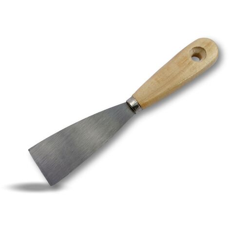 Couteau à enduire en acier poli | Spatule grattoir - Quantité x 3 - Largeur 20 mm