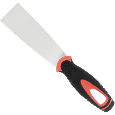 couteau à enduire - lame inox - 4 cm - manche bi-matière - bizline 740149
