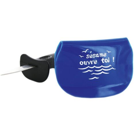 Couteau à huitres avec support silicone
