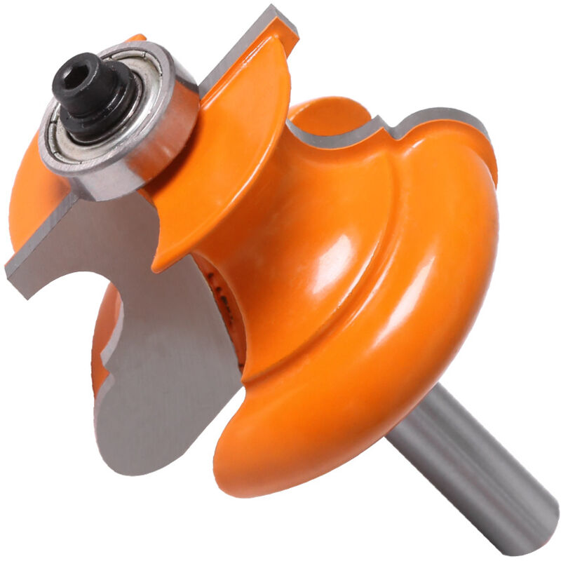 Csparkv - Couteau à ligne demi-arc multi-arcs manche 8 mm - Lignes/pieds/joints à mortaise d'armoires en bois