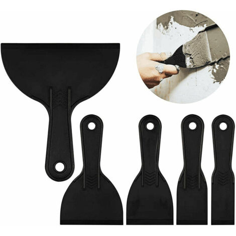 Couteau à mastic, spatule en plastique, grattoir à peinture pour décalcomanies,papier peint, chariot à pâtisserie