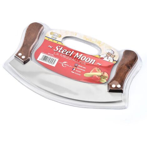 Couteau à nougat en acier inoxydable, outil de cuisson en forme d'arc pour bonbons croustillants en forme de flocons de neige