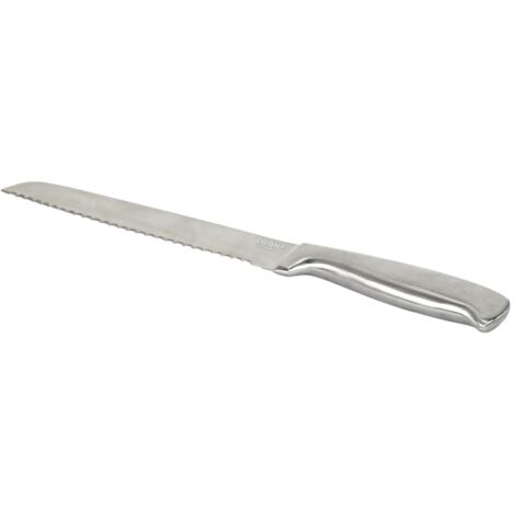 COUTEAU A PAIN ACIER INOXYDABLE LAME 20CM M12