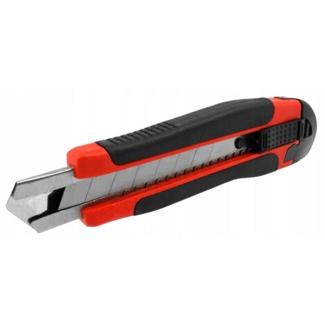 COUTEAU À PAPIER PEINT LAME PLIANTE 18 MM POLYVALENT SOLIDE DURABLE