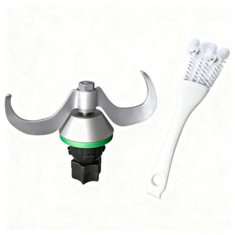 Couteau à pâte pour Bimby TM5 TM6, lame à pâte pour Bimby TM5 TM6, convient pour pétrir le pain (avec brosse de nettoyage pour crevasses)