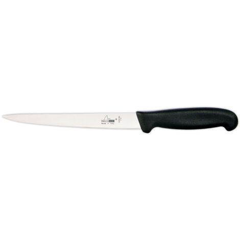 Couteau à poisson en inox 18 cm Lux Line MAGLIO NERO
