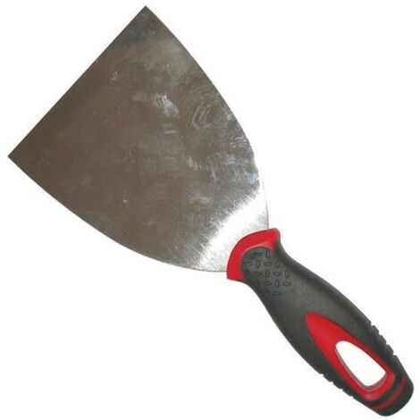 Couteau a Reboucher Inox Souple CIRET - Lame 10 cm - Manche Bi-Matière Ergonomique - Rebouchage Murs et Plafonds
