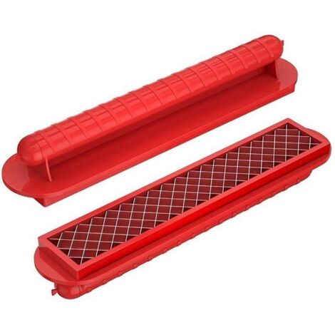 Couteau à saucisses en croix pour grillades Accessoire de grill original pour couper en saucisses grillées et frites
