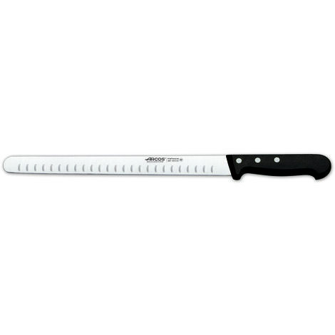 Couteau à saumon Arcos Universal 283704 Nitrum Steel, avec Mango Polyoxyméthylène et lame de 30 cm dans un étui.