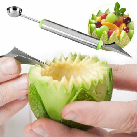 Couteau à Sculpter à Deux Têtes Pour Les Boules De Décoration De Fruits