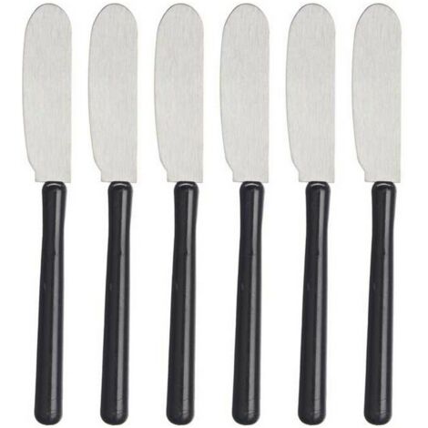 Couteau à tartiner Acier (6 Pièces)