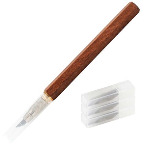 Couteau à tracer pour le travail du bois, manche en bois, outil de traçage et de marquage, photo couleur