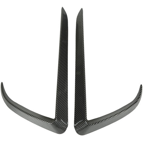 Couteau à Vent à Sourcils pour Phare Avant Couteau à Vent Sportif pour Pare-Chocs Avant pour 2020 à 2022 Design Exquis amélioré avec Lisse pour Garniture Extérieure de (2)