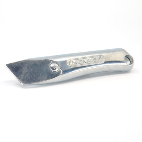 Couteau aluminium - Cutter Romus - Vendu avec 10 lames