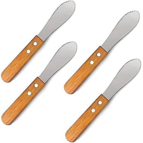 couteau  Beurre 4 Pices En Acier Inoxydable Spatule  Beurre Ptisserie Gteau Assaisonnement Applicateur Magasin De Bricolage Trancheuse  Pain Tranc