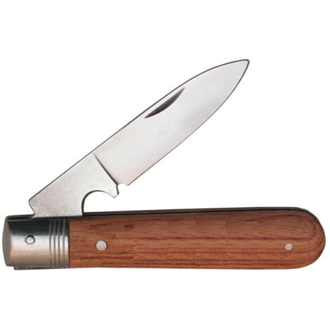 Couteau 'Š¢ cble 1 pice avec manche en bois