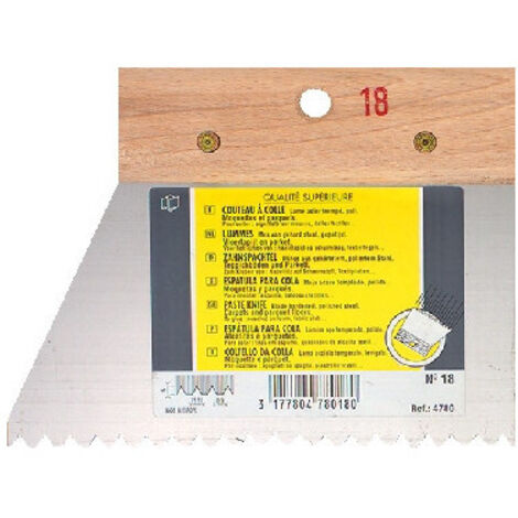 Couteau Colle D.trapez 4780 18 - Roulor