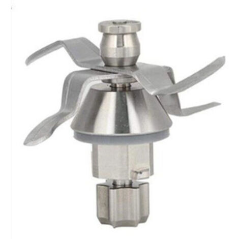 Couteau compatible pour Thermomix Bimby TM31 TM 31 Couteaux Mélangeur Base en Métal Résistant et Lame Tranchante en Acier Inoxydable