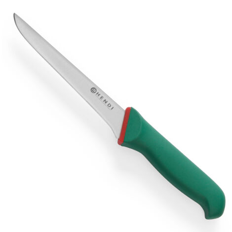 Couteau de boucher Green Line pour désosser, longueur 380 mm - Hendi 843994