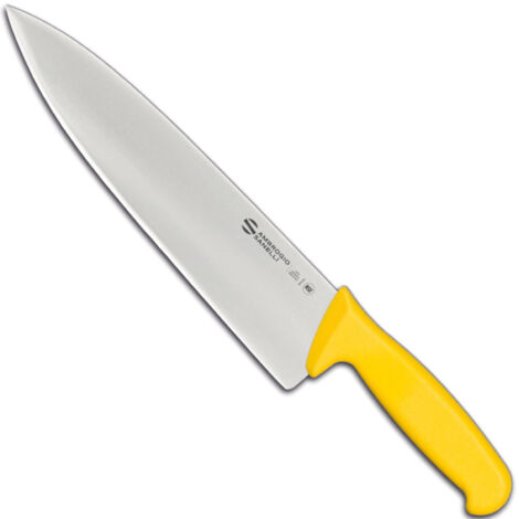Couteau de boucher pour volaille SUPRA COLORE HACCP 260/410 mm - jaune