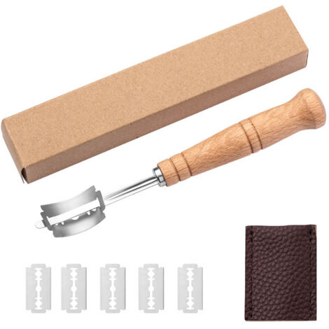 Couteau de boulanger, lame de boulanger artisanale, conçue pour les boulangers