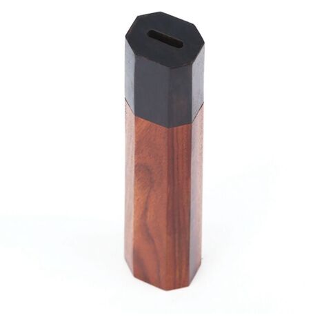 Couteau de Chef Japonais PoignéE Bricolage Couteaux Cuisine en Bois éCologique Faisant des DéTails Accessoires Octogonale