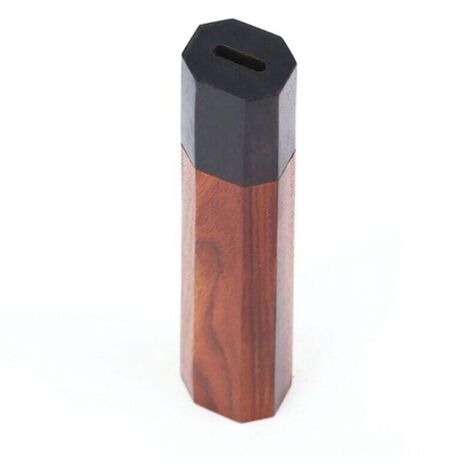 Couteau de Chef Japonais PoignéE Bricolage Couteaux Cuisine en Bois éCologique Faisant des DéTails Accessoires Octogonale