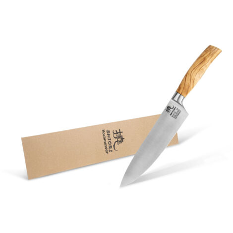 Couteau de chef professionnel Shiori 撓 Hamburg Sifu en acier allemand 1.4116