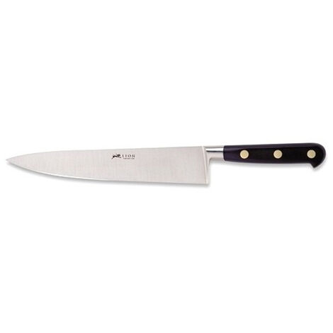 Couteau de cuisine lame inox 20cm - Lion Sabatier - 725260 - noir et inox