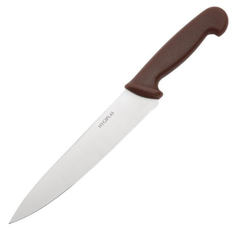 Couteau de Cuisinier Professionnel Marron 215 mm - Hygiplas