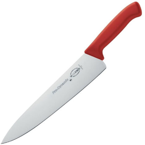 Couteau de cuisinier professionnel rouge - Dick Pro-Dynamic HACCP - 26 cm