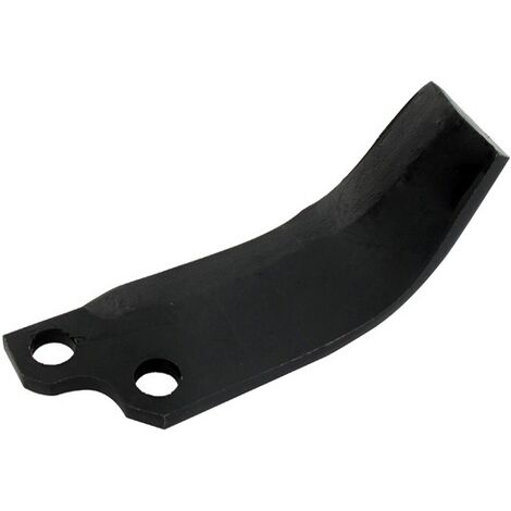 Couteau de fraise droit 130mm type Labour pour fraise arrière BCS