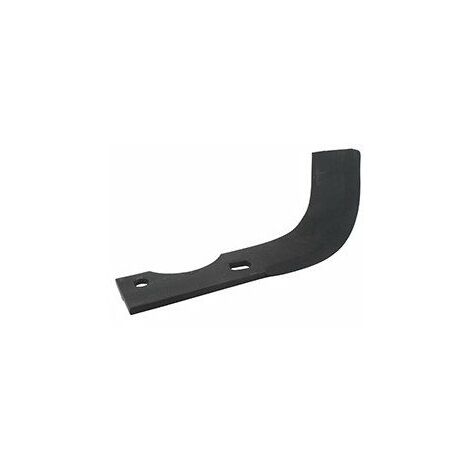 Couteau De Fraise Droit Adaptable Motobineuse Benassi Modèles Bl-90. L: 217mm, Alésage ø 10,5mm, Entraxe 70mm.