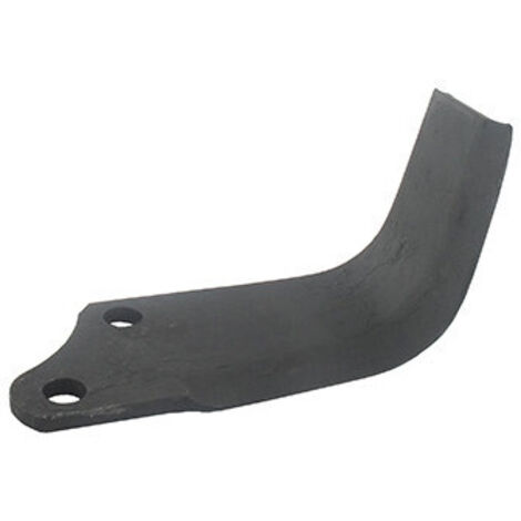 Couteau De Fraise Droit Pour Fraise Arrière Adaptable Sur Agria, Remplace Origine 1667-066-24. L: 135mm, Alésage ø 10,5mm, Entra