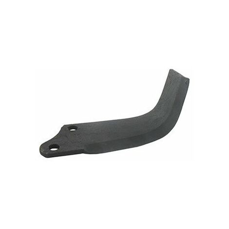 Couteau De Fraise Droit Pour Fraise Arrière Adaptable Sur Agria, Remplace Origine 1767, 71943. L: 155mm, Alésage ø 8,5mm, Entrax