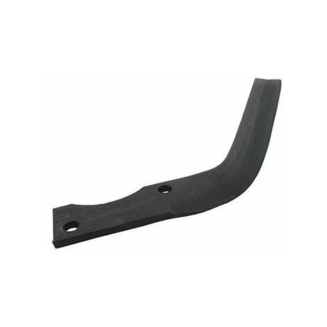 Couteau De Fraise Droit Pour Motobineuse Adaptable Sur Eurosystems - Goldoni Modèles E310 - L: 176mm, Alésage ø 10,5mm, Entraxe