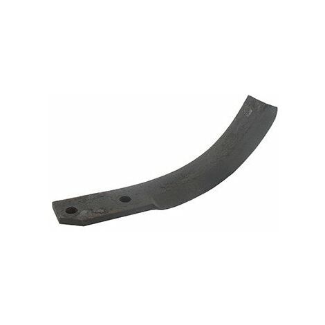 Couteau De Fraise Droit Pour Motobineuse Adaptable Sur Nibbi - L: 180mm, Alésage ø 9mm, Entraxe 40mm. Type Bineur.