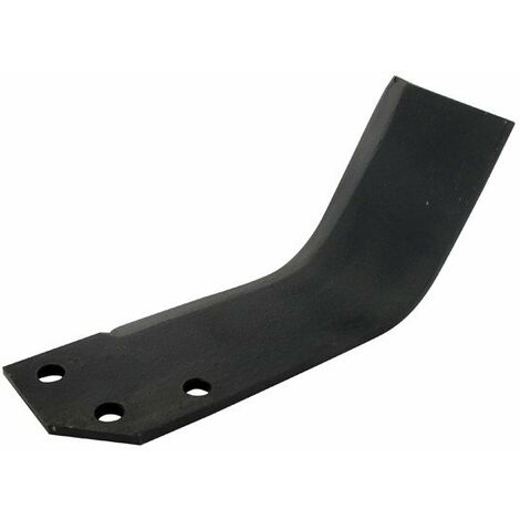 Couteau de fraise gauche 205mm type Labour pour fraise arrière AGRIA 6039