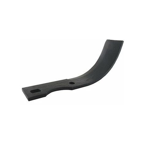 Couteau De Fraise Gauche Adaptable Motobineuse Grillo Modèles 11000. L: 212mm, Alésage ø 10,5mm, Entraxe 66/72mm.