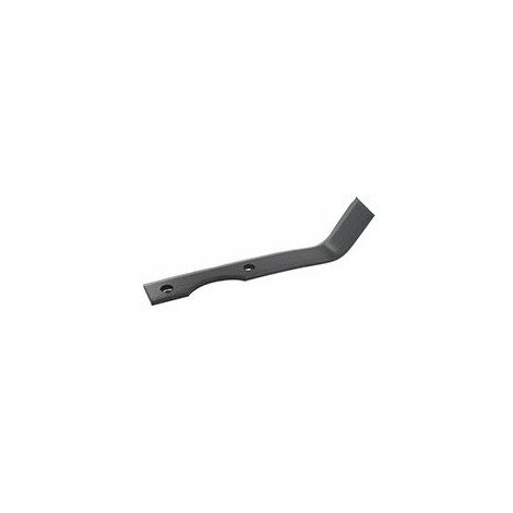 Couteau De Fraise Gauche Pour Motobineuse Adaptable Sur Agria - L: 190mm. Type Sarcleur.