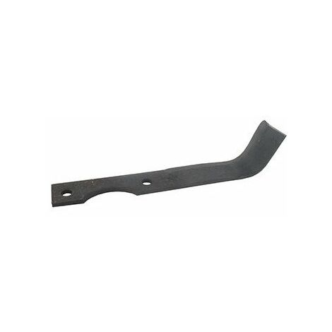 Couteau De Fraise Gauche Pour Motobineuse Adaptable Sur Agria, Remplace Origine 1250-172 22. L: 205mm, Alésage ø 9mm, Entraxe 70