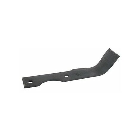Couteau De Fraise Gauche Pour Motobineuse Adaptable Sur Agria, Remplace Origine 17549, Nh17549. L: 175mm, Alésage ø 9mm, Entraxe
