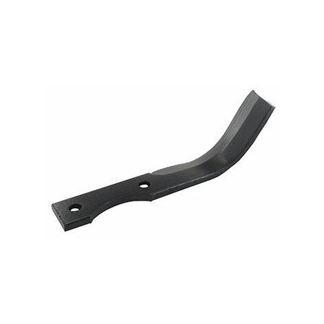 Couteau De Fraise Gauche Pour Motobineuse Adaptable Sur Grillo - L: 175mm, Alésage ø 8,5mm, Entraxe 55mm. Type Bineur.