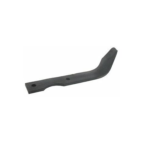 Couteau De Fraise Gauche Pour Motobineuse Adaptable Sur Hako -remplace Origine E014-311. L: 190mm, Alésage 9mm, Entraxe 72mm. Ty